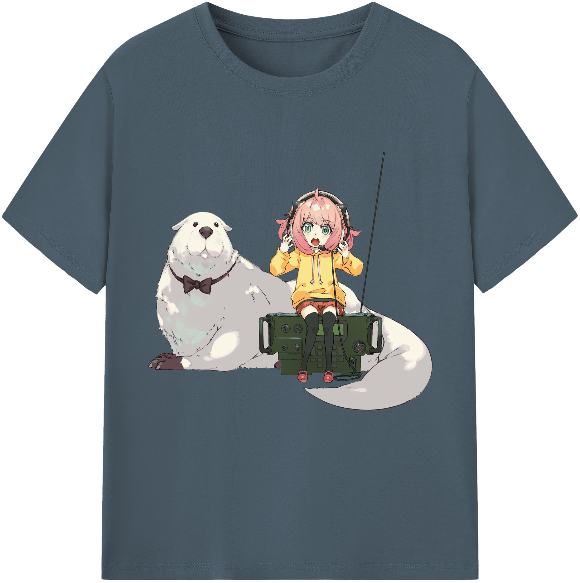 （画像用） SPY×FAMILY间谍家家酒 綿100％半袖Tシャツ（フロントプリント）